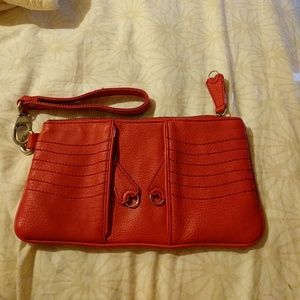 Bcbg generation red clutch